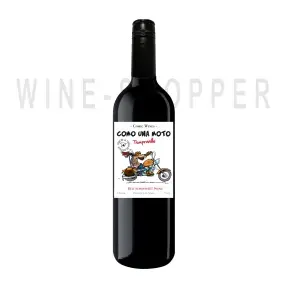 Вино Como Una Moto Tempranillo Semisweet 2020 0.75 л