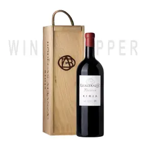 Вино Bodegas Altanza Lealtanza Reserva Rioja DOC 2014 wooden box 3 л