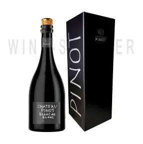 Игристое вино Chateau Pinot Blanc de Blanc Extra Brut gift box 0.75 л