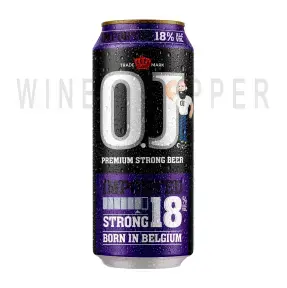 Пиво O.J. Strong 18% in can 0.5 л