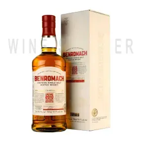 Виски Benromach Cask Strength (58,5%), 2010, gift box 0.7 л