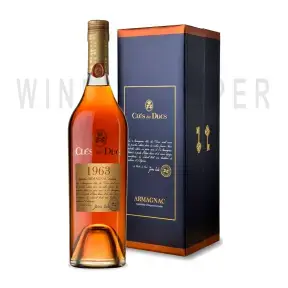 Арманьяк Cles des Ducs Millesime, Armagnac AOC, 1963, gift box 0.75 л