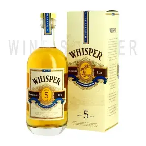 Ром Whisper 5 Years Old gift box 0.7 л