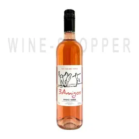 Вино Casa Da Fonte Pequena 3 Amigos Rose Vinho Verde DOC 0.75 л