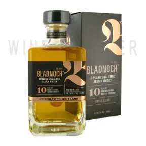 Виски Bladnoch 10 Years Old Bourbon Cask gift box 0.7 л