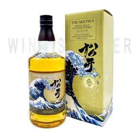 Виски The Matsui The Peated Single Malt Japanese Whisky gift box 0.7 л