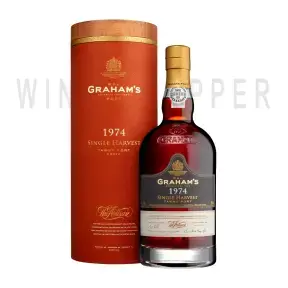 Портвейн Graham's Single Harvest Tawny Port gift tube 1974 0.75 л