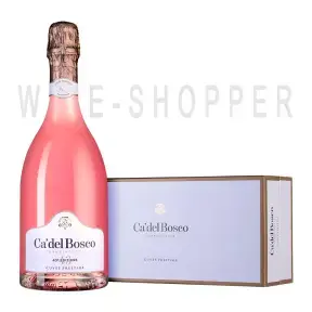 Игристое вино Ca' Del Bosco Franciacorta Rose DOCG Cuvee Prestige gift box 2018 0.75 л