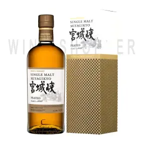 Виски Nikka Miyagikyo Peated gift box 0.7 л