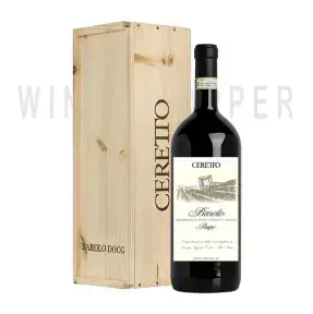 Вино Ceretto Barolo Prapo DOCG 2016 wooden box 1.5 л