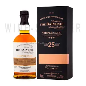 Виски Balvenie Triple Cask 25 Year Old gift box 0.75 л