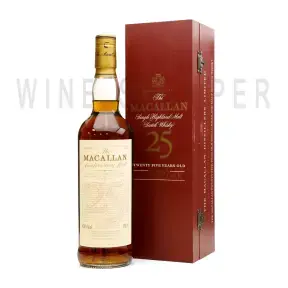 Виски Macallan 25 years old Anniversary Sherry oak gift box 0.7 л