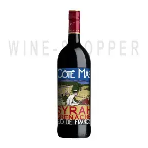 Вино Cote Mas Syrah Grenache Pays d'Oc IGP 2020 0.75 л