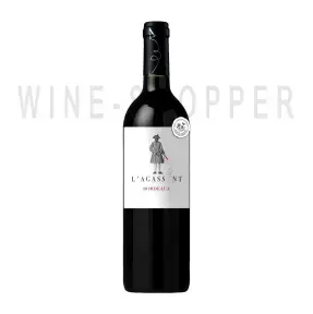 Вино Caves de Rauzan L'Agassant Rouge Bordeaux AOC 0.75 л