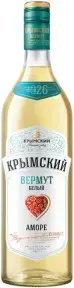  Винный напиток Вермут Крымский белый Аморе 1 л