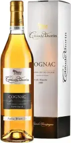 Коньяк Claude Thorin Folle Blanche Vintage Cognac Grande Champagne AOC, gift box, 2000, 0.7 л