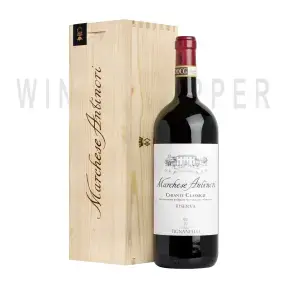 Вино Marchese Antinori Chianti Classico DOCG Riserva 2019 wooden box 3 л