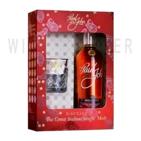  Набор Paul John Brilliance gift box with 1 glass 0.7 л
