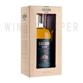 Ром Saison Triple Cask Trinidad 7 Years Old gift box 0.7 л