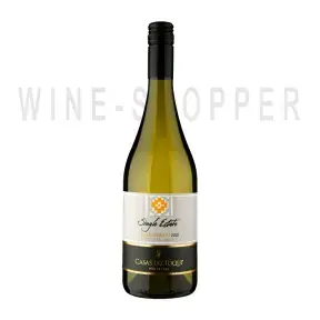 Вино Casas del Toqui Single Estate Chardonnay Central Valley DO 2021 0.75 л
