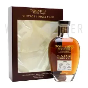 Виски Tomintoul Speyside Vintage Single Cask 25 Years Old 1994 gift box 0.7 л