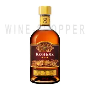 Коньяк KVKZ Tri Zvezdochki 0.5 л