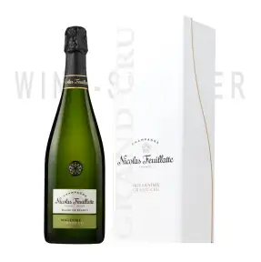 Шампанское Nicolas Feuillatte Grand Cru Brut Blanc de Blancs Chardonnay 2011 gift box 0.75 л