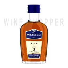 Коньяк Koktebel 3 Stars 0.1 л