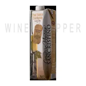 Вино Cantine Ronco Carattere Antico Pinot Bianco Chardonnay IGP 2016 1 л