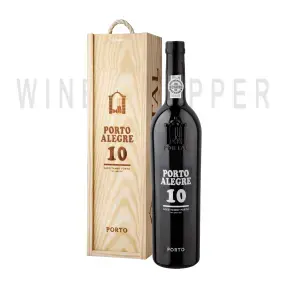 Портвейн Quinta do Portal Porto Alegre 10 Years Old Douro DOC wooden box 0.75 л