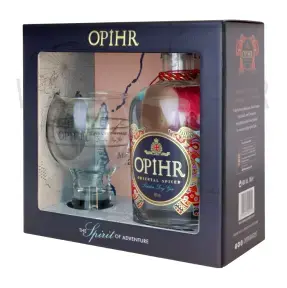 Джин Opihr Oriental Spiced Gin gift box with glass 0.7 л