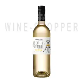 Вино Le Curieux Sommelier Chardonnay 2020 0.75 л