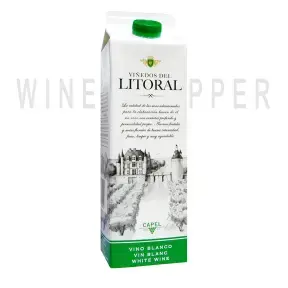 Вино Vinedos del Litoral Blanco Semidulce tetra-pak 1 л