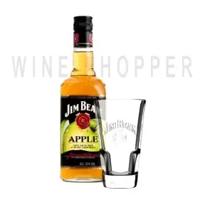 Виски Jim Beam Apple with glass 1 л