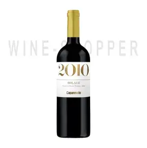 Вино Capannelle Solare Vino da Tavola di Toscana Rosso IGT Sangiovese, 2010, 0.75 л