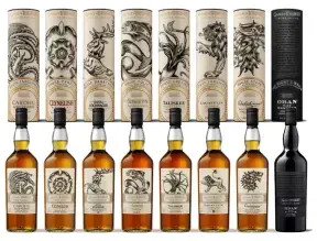 Виски Набор Game of Thrones Whiskey Scotch Collection Set, gift tube of 8 bottles, 5.6 л