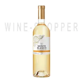 Вино Monte Blanco Blanco Medio Seco 2021 0.75 л