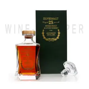 Виски Miltondaff 25 Year Old Silvermalt Single Malt Scotch Whisky gift box 0.7 л