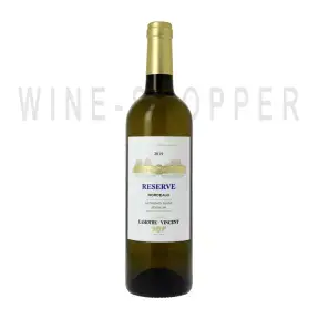 Вино Chateau Lamothe-Vincent Reserve Blanc Bordeaux AOC 2019 0.75 л