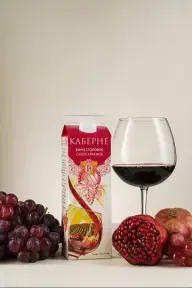 Вино Каберне СХП Виноградное, 1 л