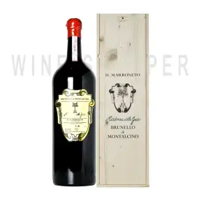Вино Il Marroneto Madonna delle Grazie Brunello di Montalcino DOCG 2017 gift box 1.5 л