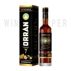 Коньяк Armenia Wine Orran 7 Years Old gift box 0.5 л