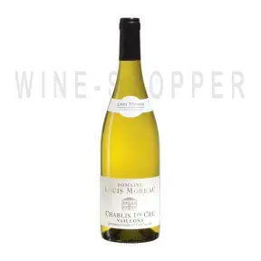 Вино Domaine Louis Moreau Chablis Premier Cru Vaillons AOC 2020 0.75 л
