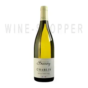 Вино Savary Chablis AOC Selection Vieilles Vignes 2019 0.75 л