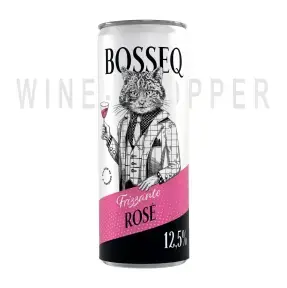 Игристое вино Bosseq Frizzante Rose 2020 in can 0.25 л