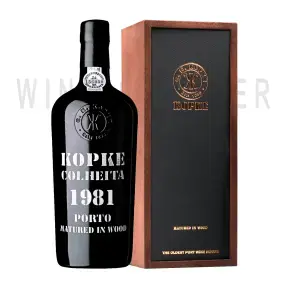 Портвейн Kopke Colheita LBV 1981 Porto wooden box 0.75 л