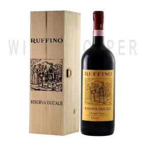 Вино Ruffino Riserva Riserva Ducale Chianti Classico Riserva DOCG in wooden box 1.5 л
