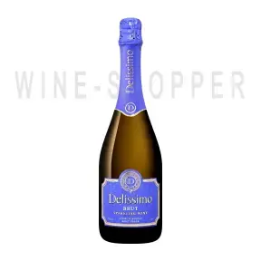 Игристое вино Delissimo White Brut 0.75 л