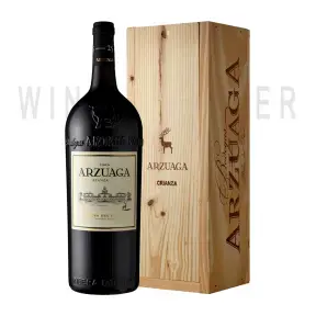 Вино Arzuaga Crianza wooden box 2019 1.5 л