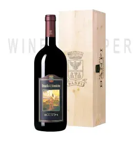 Вино Brunello di Montalcino DOCG Banfi 2018 wooden box 1.5 л